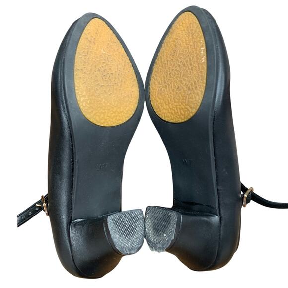 Bokimd Womens Size 7 Black Non-Slip Latin Salsa Dance 2.25" Heel Character Shoes - Picture 7 of 8